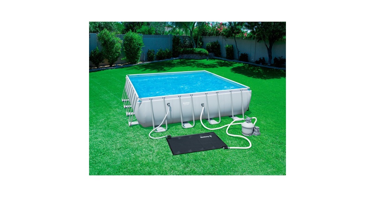 Bestway Solar-Pool-Heizmatte CLEAN SUN POWERED POOL PAD, Heizung(schwarz)
