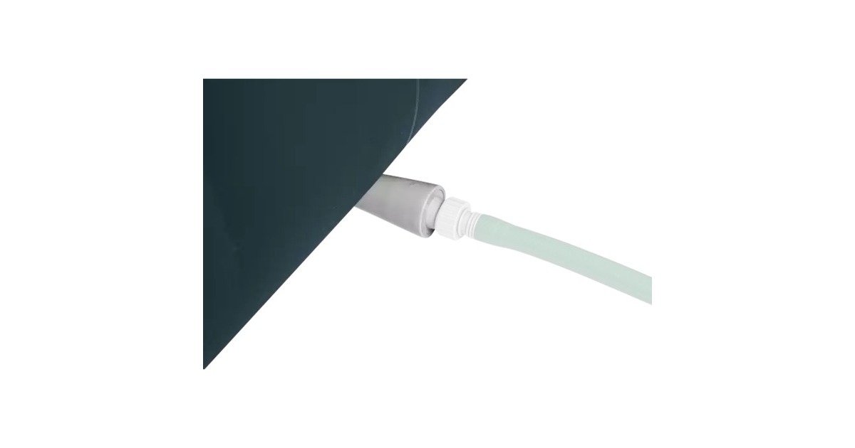 Bestway Whirlpool LAY-Z-SPA Ibiza AirJet, Schwimmbad(petrol, 180cm x 180cm x 66cm)