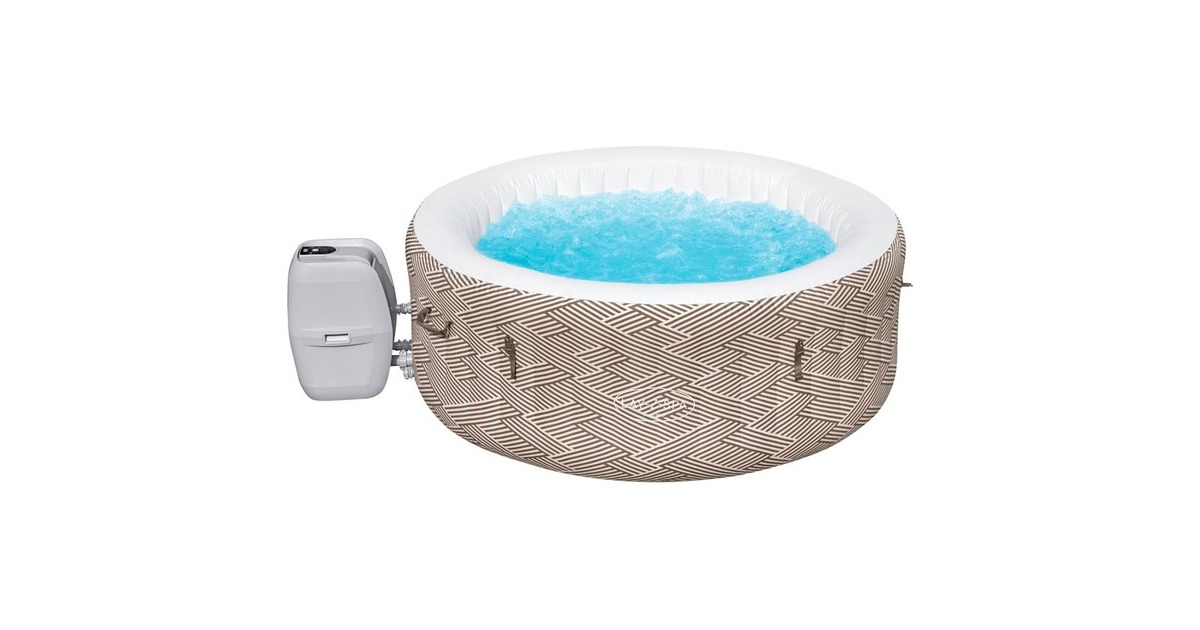 Bestway Whirlpool LAY-Z-SPA Madrid AirJet, Ø 180cm x 66cm, Schwimmbad(braun/weiß) Bestway Whirlpool LAY-Z-SPA Madrid AirJet, Ø 180cm x 66cm, Schwimmbad(braun/weiß)