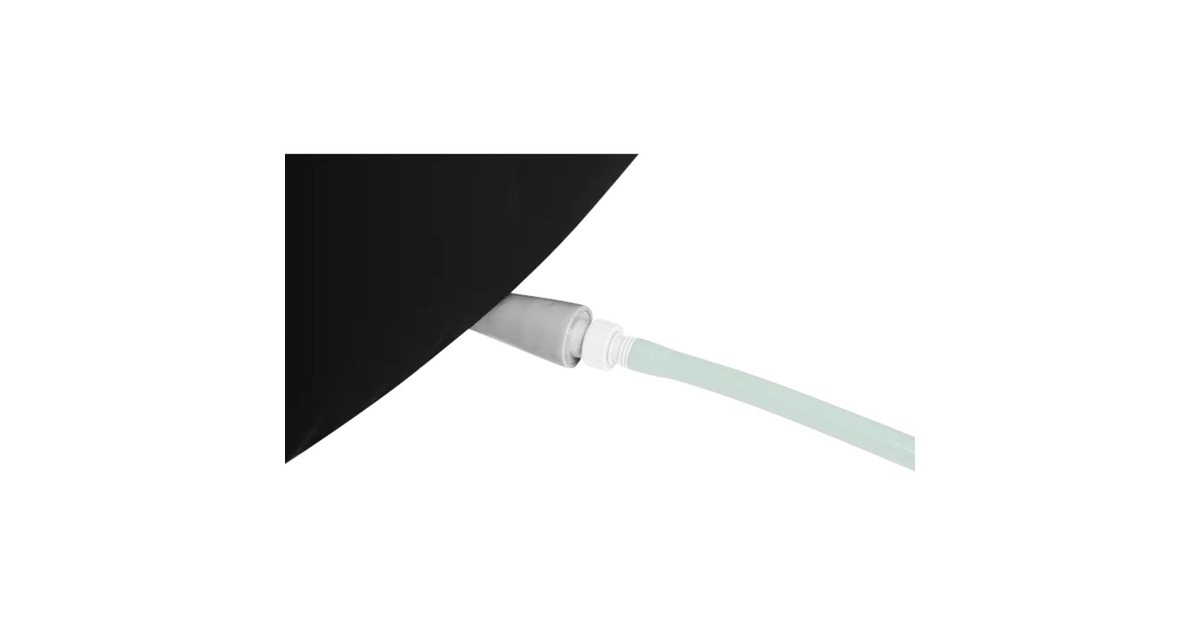 Bestway Whirlpool LAY-Z-SPA Miami AirJet, Schwimmbad(schwarz, Ø 180cm x 66cm)