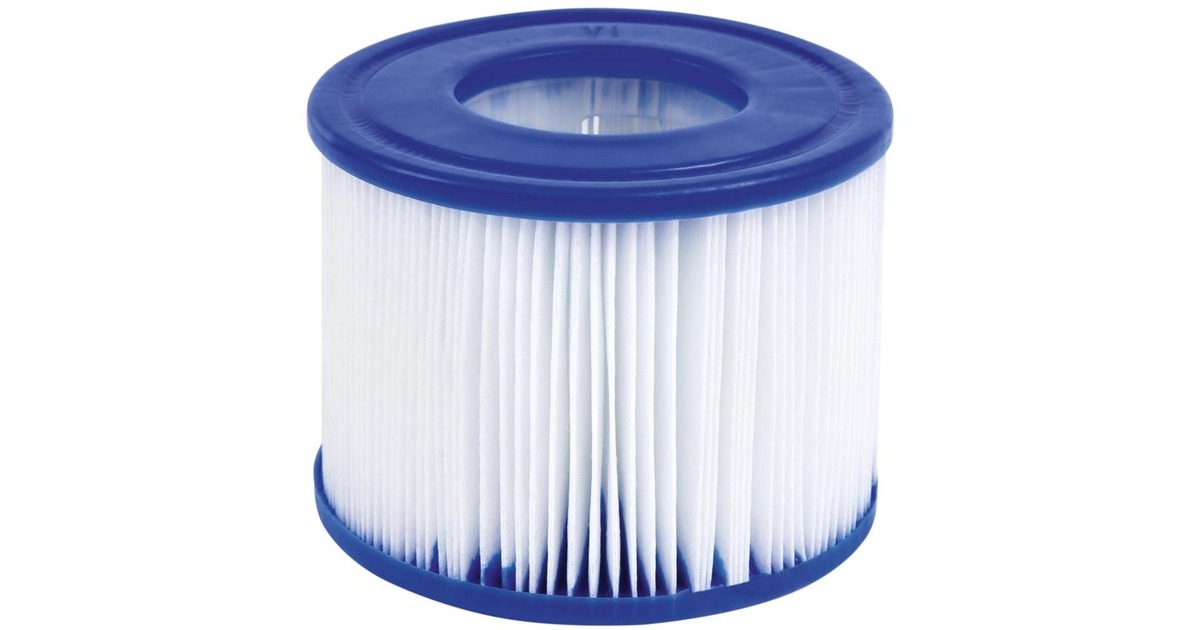 Bestway Whirlpool LAY-Z-SPA Milan AirJet Plus, mit App-Steuerung, Schwimmbad(blau, Ø 196cm x 71cm)