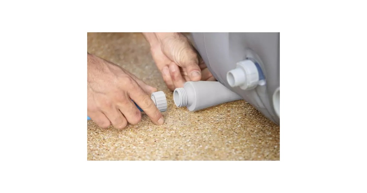 Bestway Whirlpool LAY-Z-SPA St. Lucia AirJet, Schwimmbad(grau, Ø 170cm x 66cm)