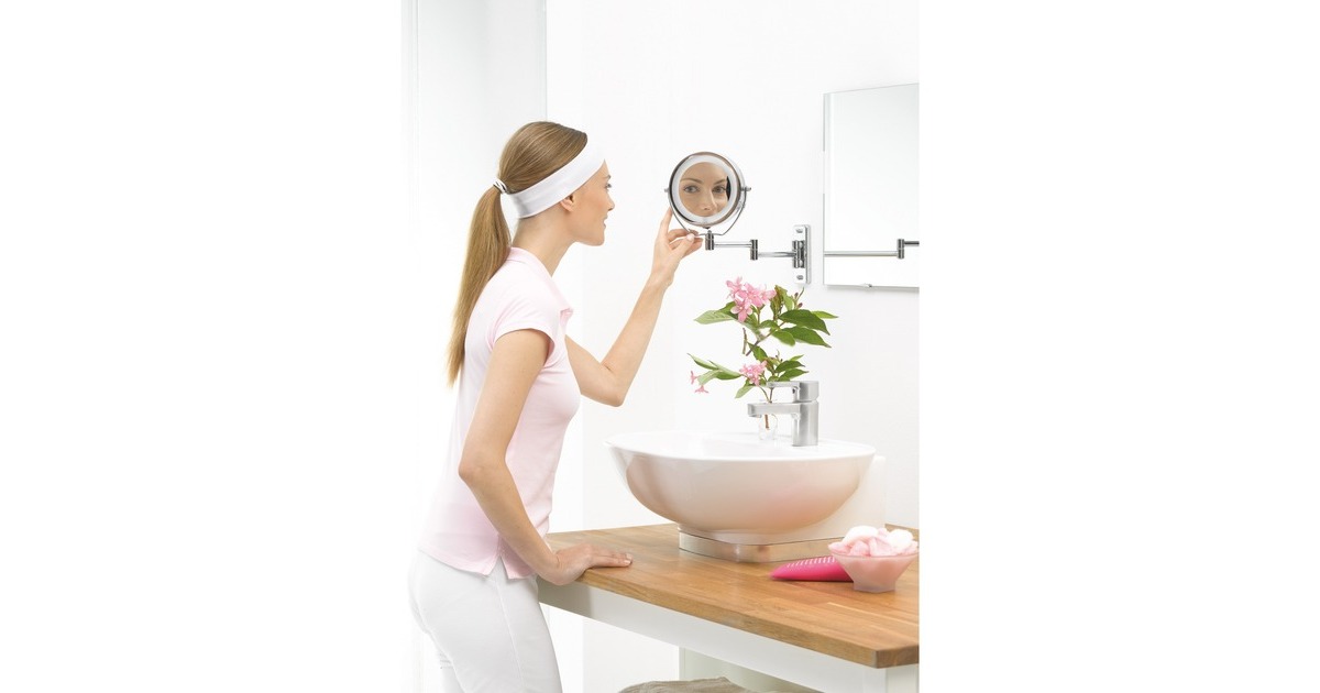 Beurer BS 59 2-in-1, Kosmetikspiegel(chrom)