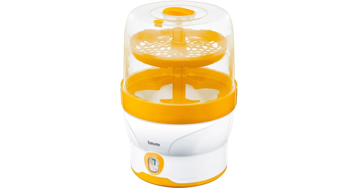 Beurer Digitale-Dampfsterilisator BY 76(weiß/gelb)