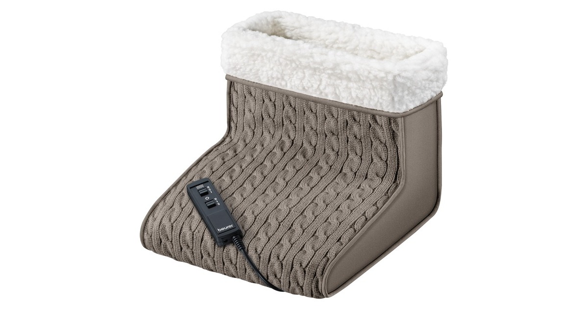 Beurer FWM 45 Massage-Fußwärmer(silber)