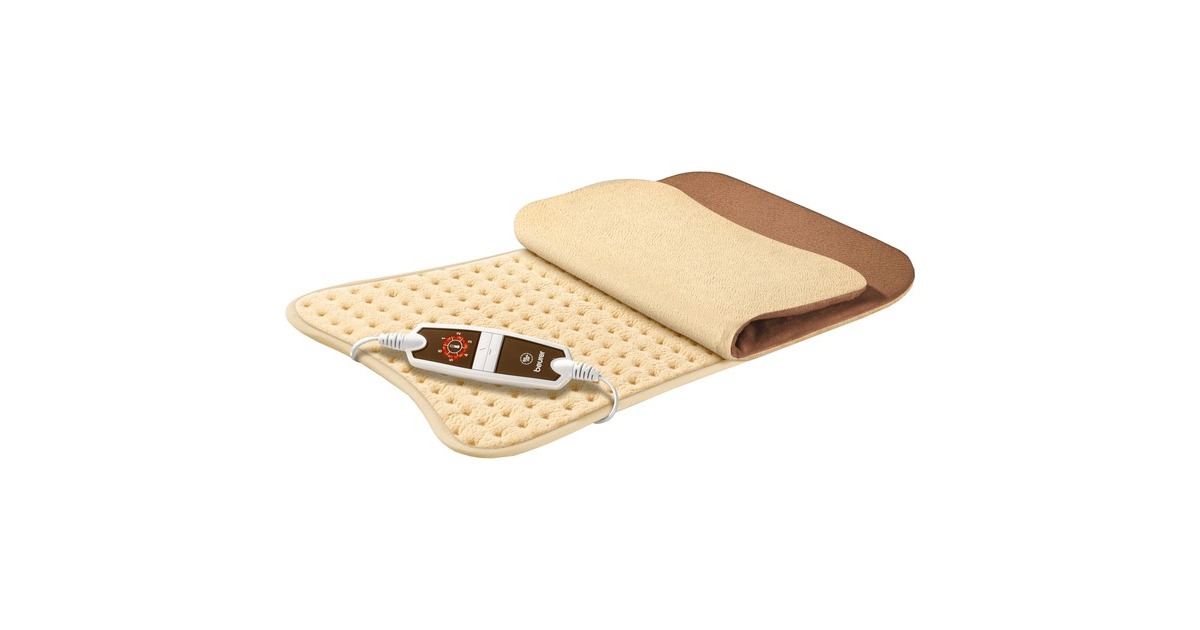 Beurer HK 115 Cosy, Heizkissen(beige, 47 x 34 cm)