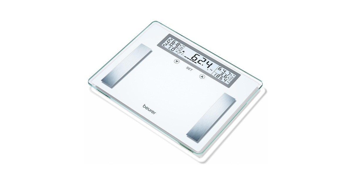 Beurer Körperanalysewaage BG 51 XXL(weiß/edelstahl (gebürstet))