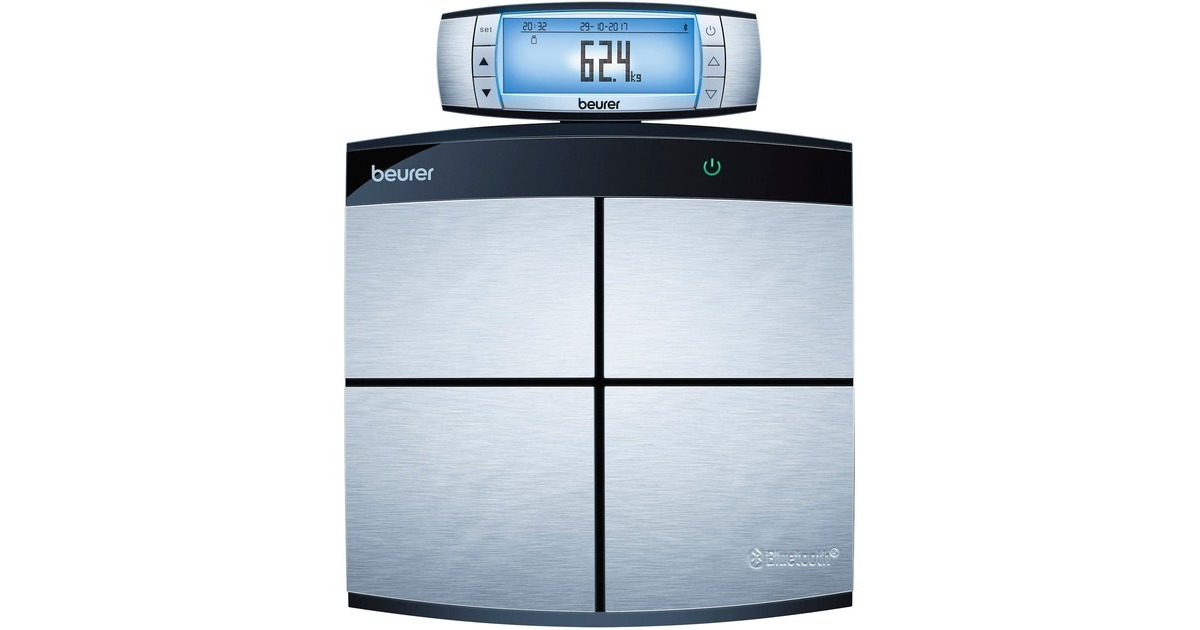 Beurer KörperanalysewaageBF 105 Body Complete(edelstahl (gebürstet)/schwarz)