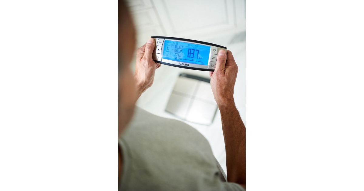 Beurer KörperanalysewaageBF 105 Body Complete(edelstahl (gebürstet)/schwarz)