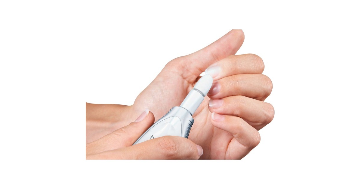 Beurer MP 41 Maniküre-/Pediküre-Set, Nagelpflege(weiß/grau)