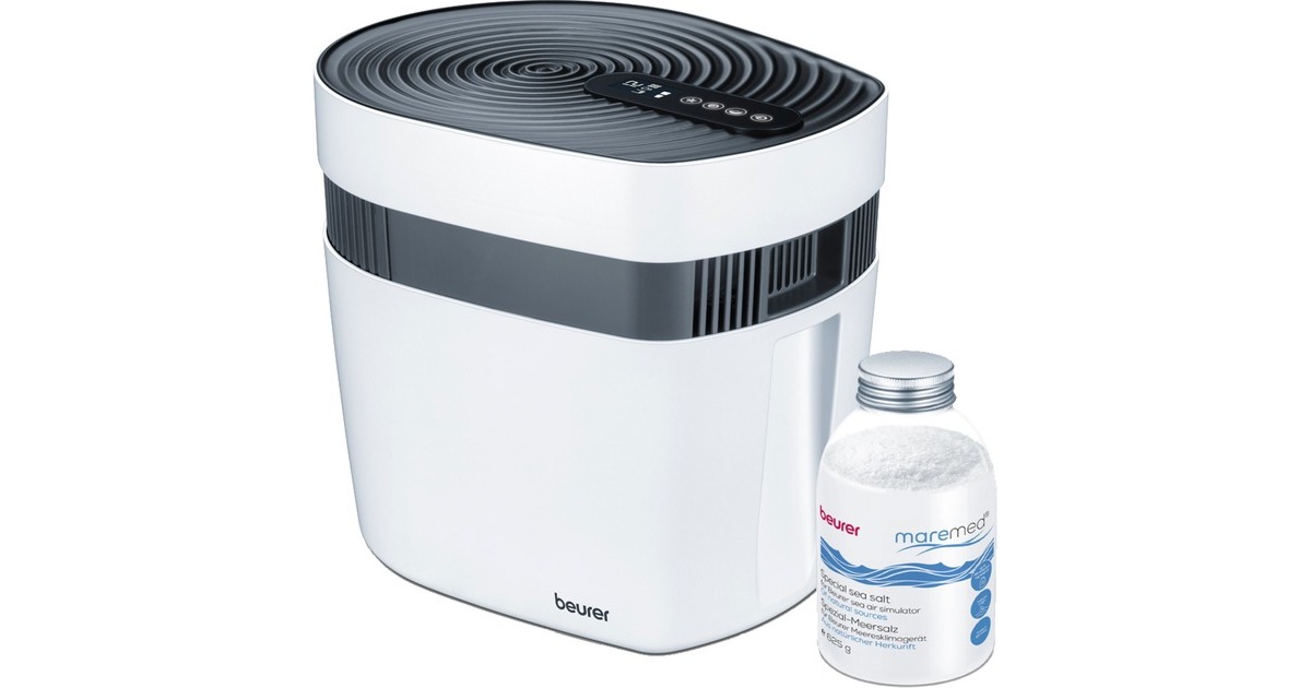 Beurer Meeresklimagerät Maremed MK 500, Luftbefeuchter(weiß/schwarz)