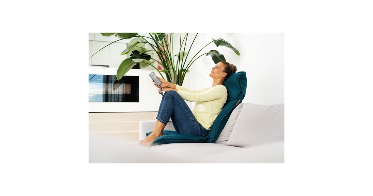 Beurer Shiatsu-Massagesitzauflage MG 330, Massagegerät(petrol)