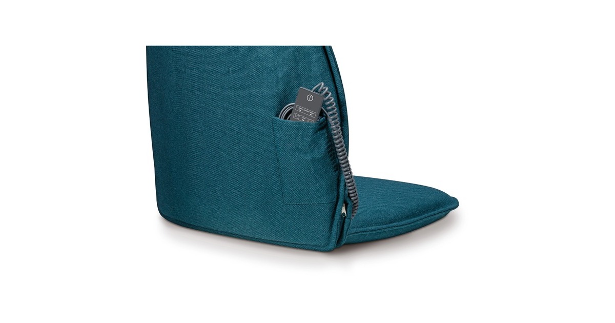 Beurer Shiatsu-Massagesitzauflage MG 330, Massagegerät(petrol)