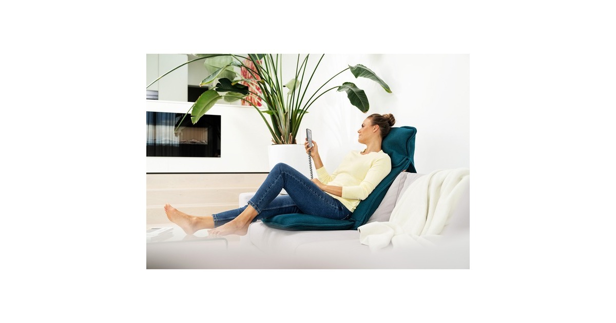 Beurer Shiatsu-Massagesitzauflage MG 330, Massagegerät(petrol)