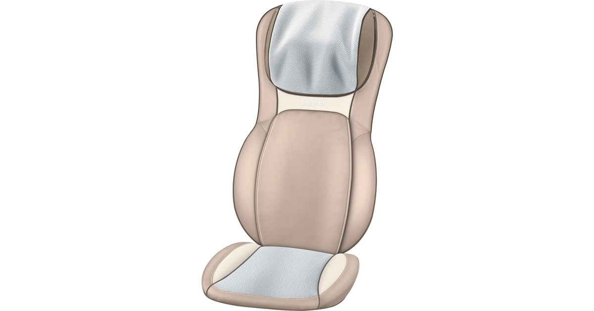 Beurer Shiatsu-Sitzauflage MG 295, Massagegerät(schwarz/hellgrau)