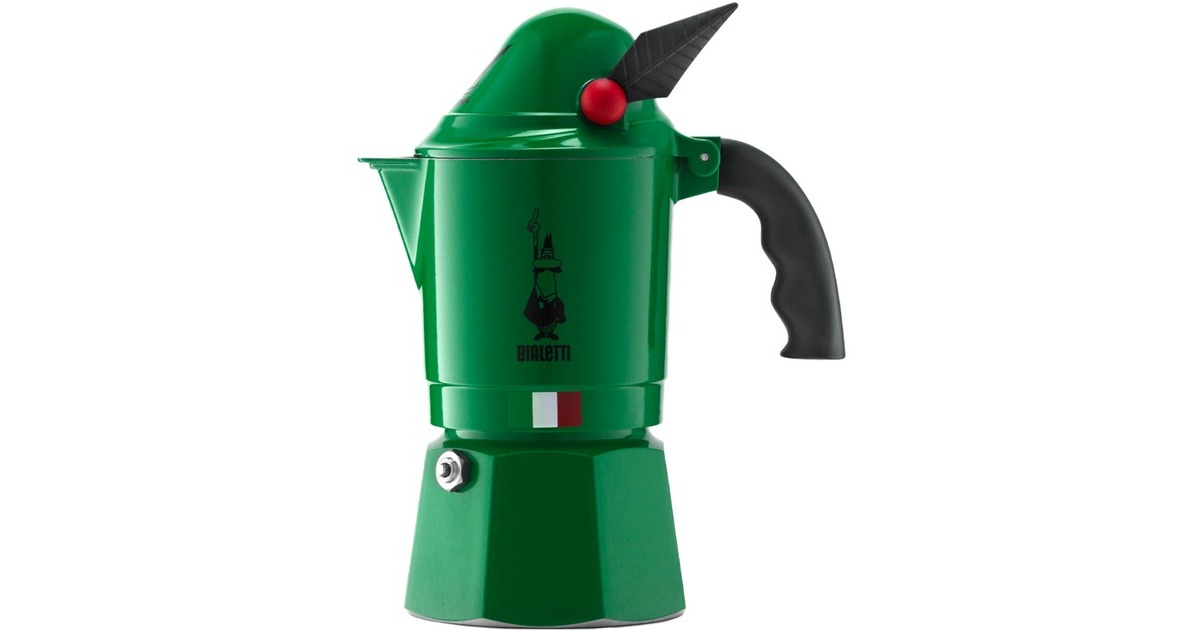 Bialetti Break Alpina, Espressomaschine(grün, 3 Tassen)