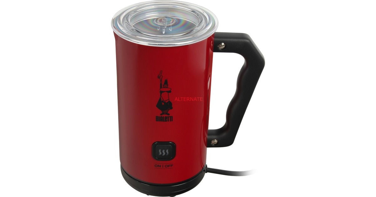 Bialetti Milchaufschäumer 4431(rot/schwarz)