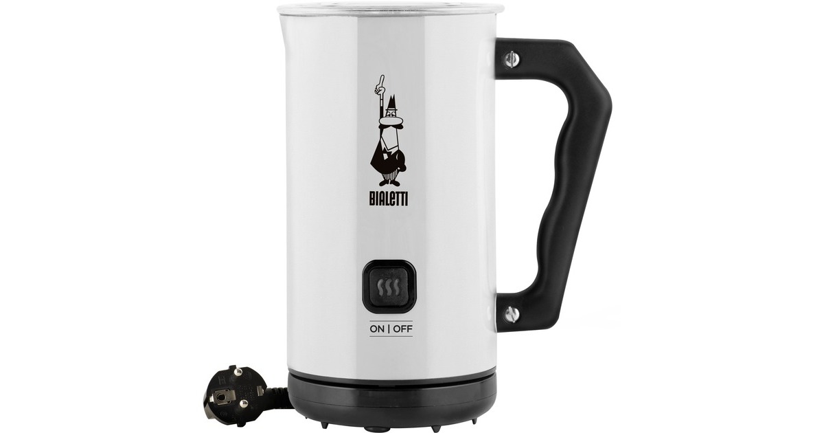 Bialetti Milchaufschäumer 4432(weiß/schwarz)