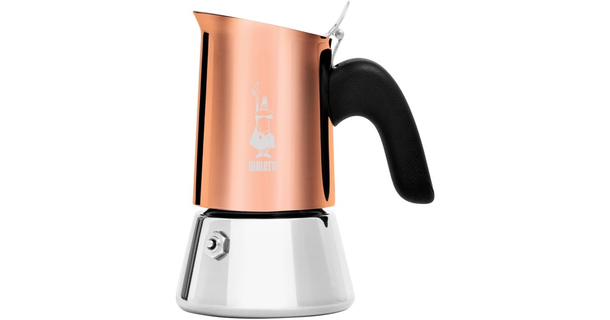 Bialetti Venus, Espressomaschine(kupfer/silber, 2 Tassen)