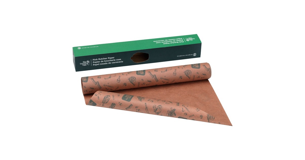 Big Green Egg Butcher Paper, 22,8 Meter Rolle, Papier(46cm breit)