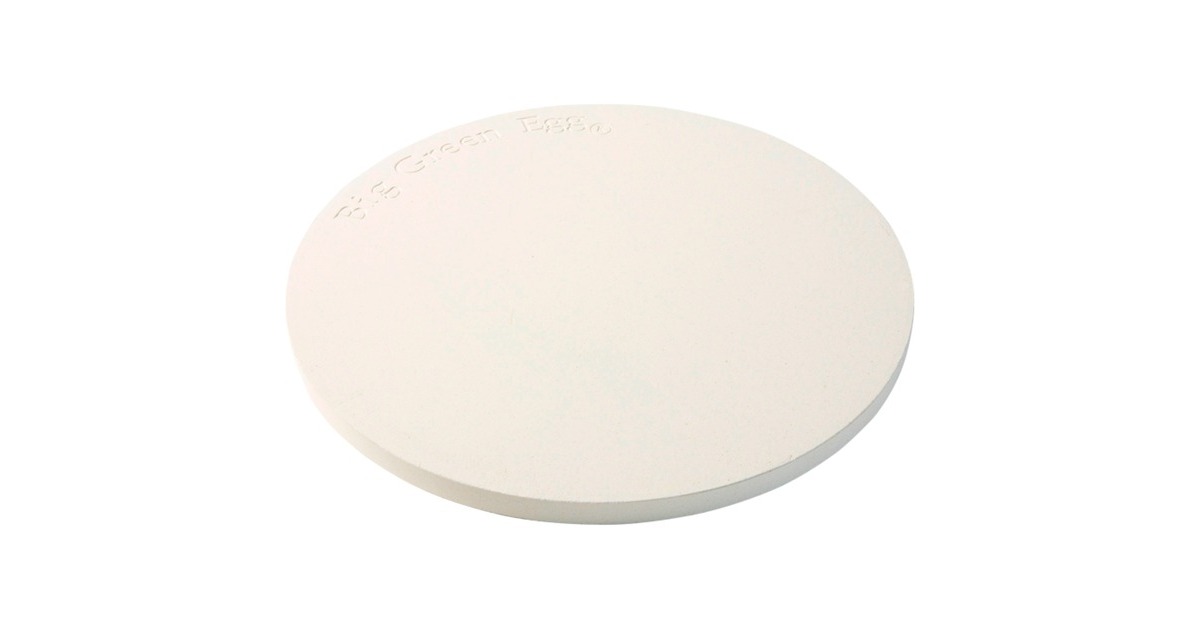 Big Green Egg Flacher Back- & Pizzastein(beige, für Big Green Egg Medium, MiniMax, Small) Big Green Egg Flacher Back- & Pizzastein(beige, für Big Green Egg Medium, MiniMax, Small)