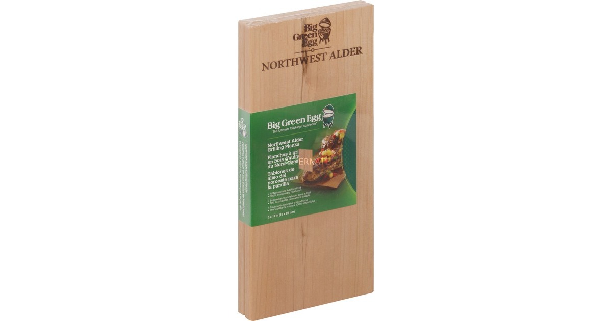 Big Green Egg Grillplanken aus Erlenholz, Aroma-Holz(2 Stück) Big Green Egg Grillplanken aus Erlenholz, Aroma-Holz(2 Stück)