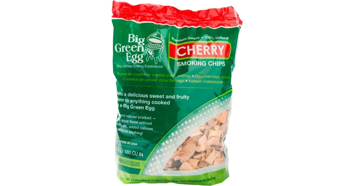 Big Green Egg Holzchips Cherry, Räucherchips(2,9 Liter) Big Green Egg Holzchips Cherry, Räucherchips(2,9 Liter)