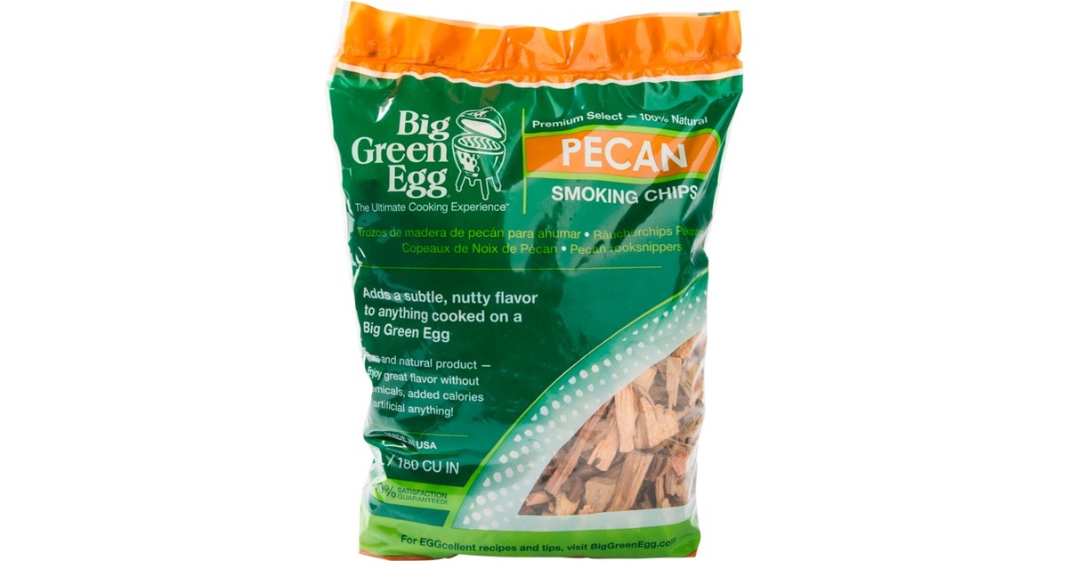 Big Green Egg Holzchips Pecan, Räucherchips(2,9 Liter) Big Green Egg Holzchips Pecan, Räucherchips(2,9 Liter)