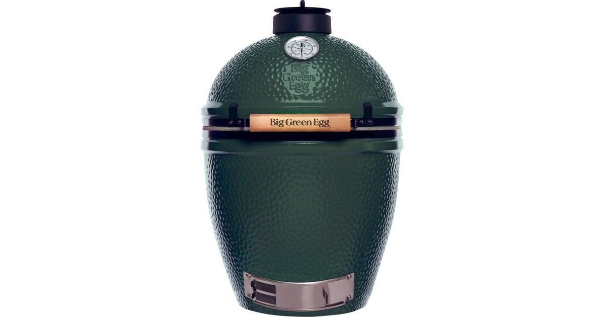 Big Green Egg Large, Starter-Paket, Holzkohlegrill(grün, Ø 46cm)