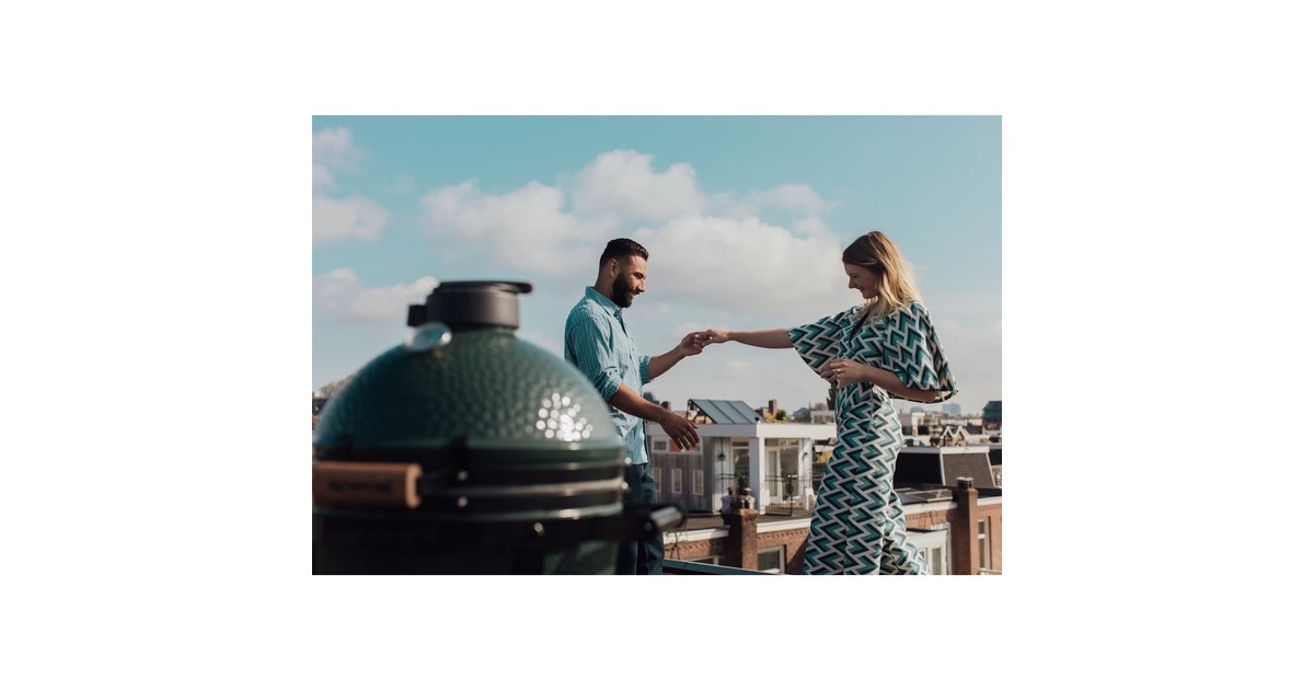 Big Green Egg MiniMax, mit EGG Carrier, Holzkohlegrill(grün, Ø 33cm)