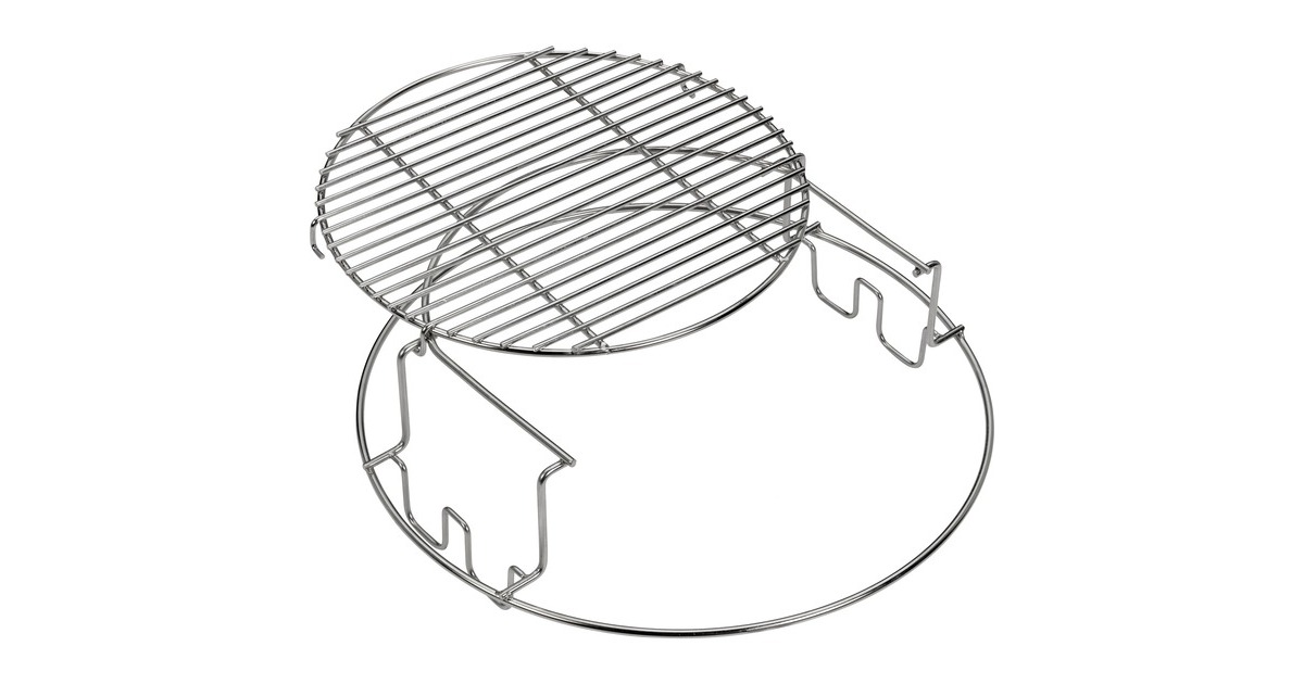 Big Green Egg Multi Level Rack Large, Grillrost(edelstahl, 2-teilig, für Big Green Egg Large) Big Green Egg Multi Level Rack Large, Grillrost(edelstahl, 2-teilig, für Big Green Egg Large)
