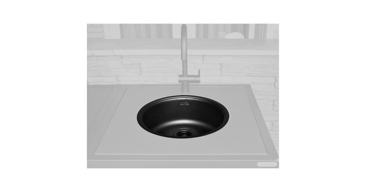 Big Green Egg Spülbecken, Spüle(anthrazit, für die Outdoorküche) Big Green Egg Spülbecken, Spüle(anthrazit, für die Outdoorküche)