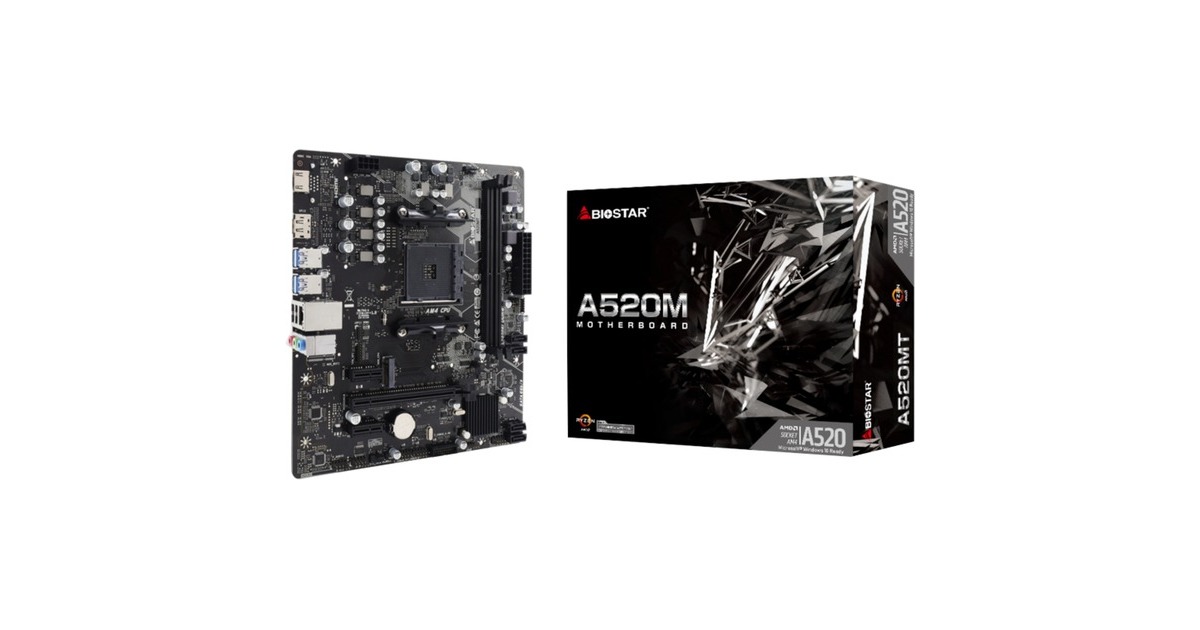 Biostar A520MT, Mainboard