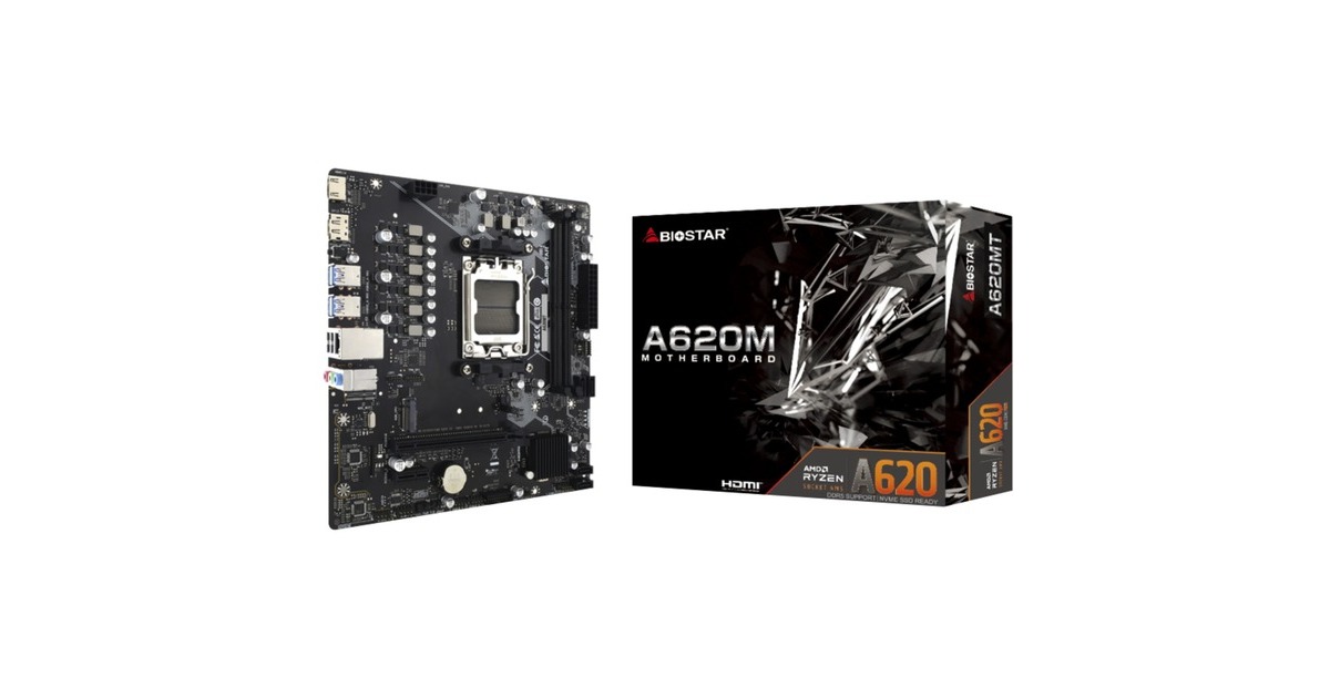 Biostar A620MT, Mainboard