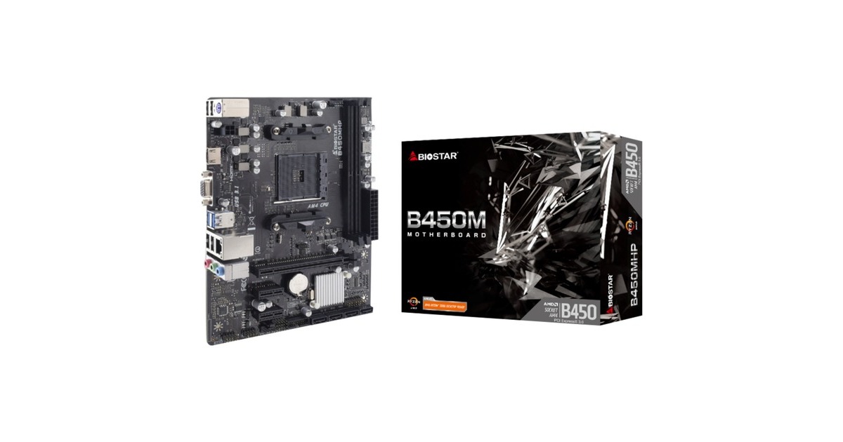 Biostar B450MHP, Mainboard