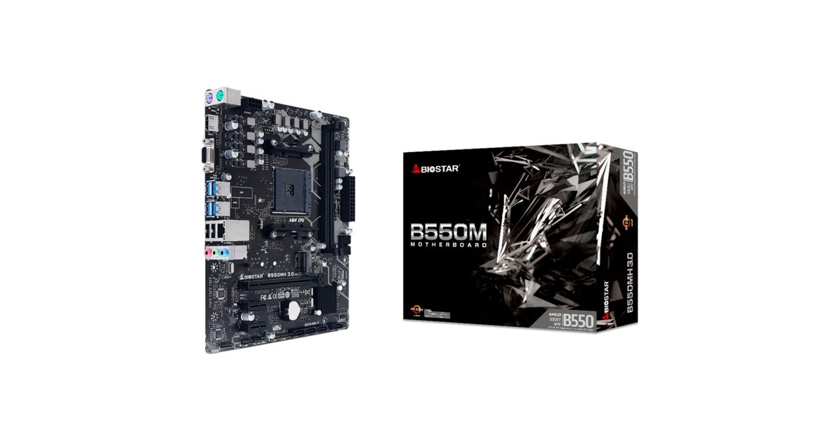 Biostar B550MH 3.0, Mainboard(Outlet)