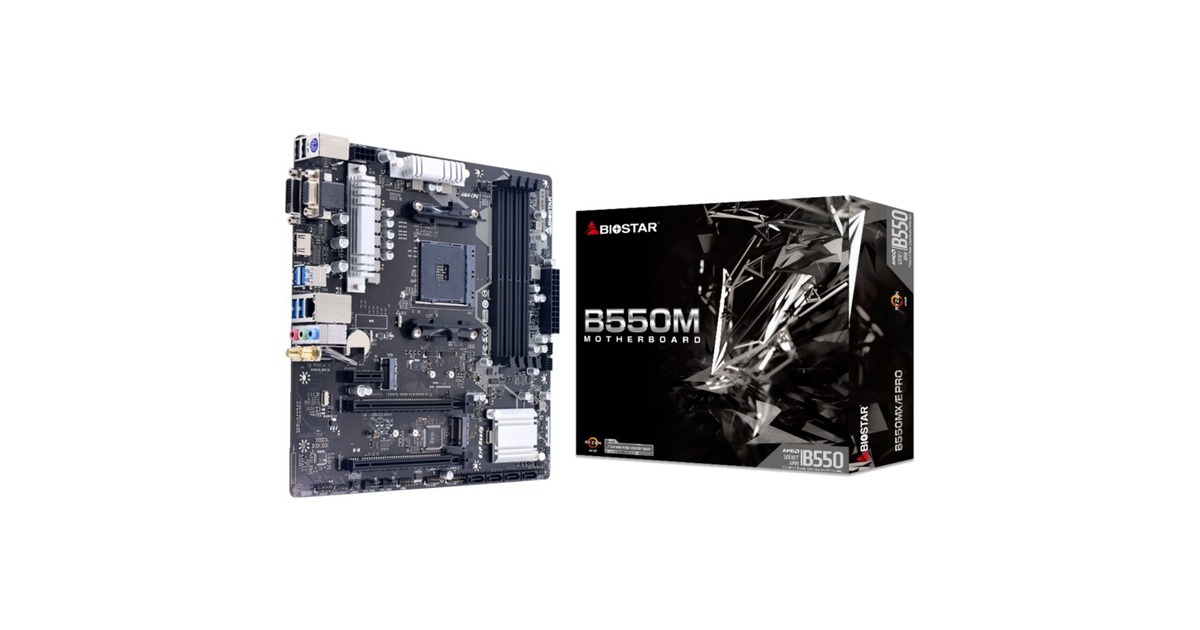 Biostar B550MX/E PRO, Mainboard(Outlet)