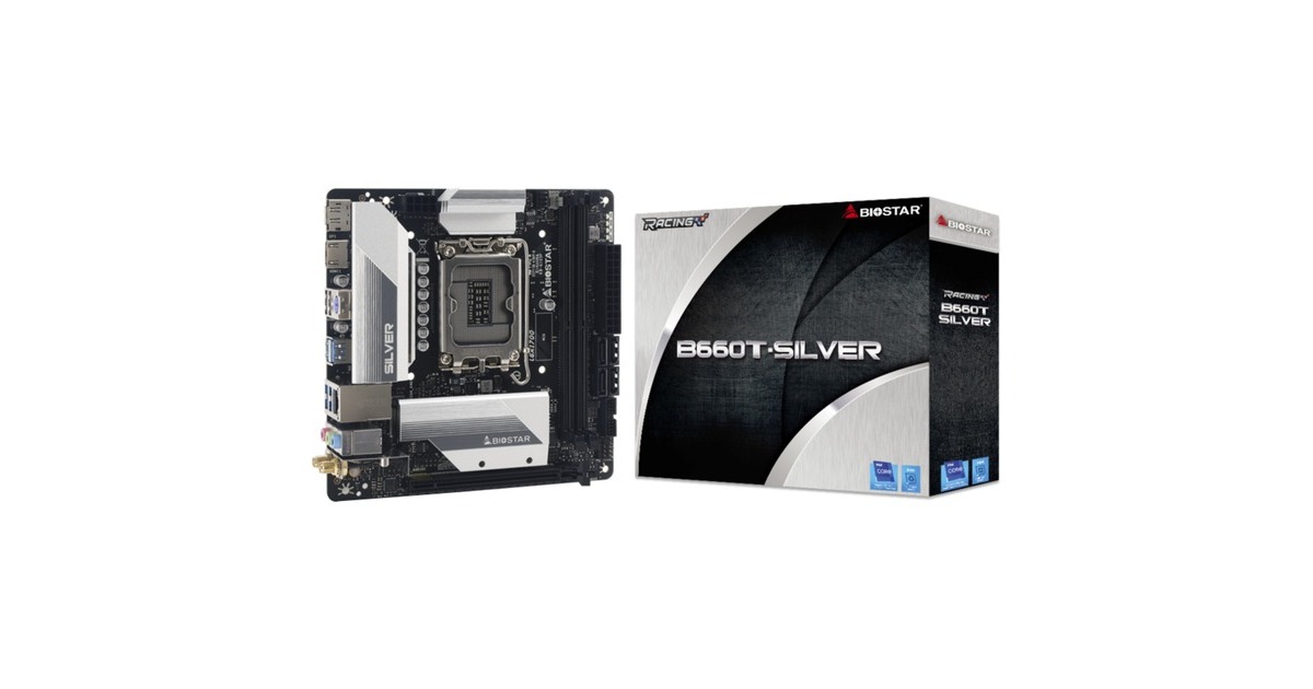 Biostar B660T-Silver, Mainboard