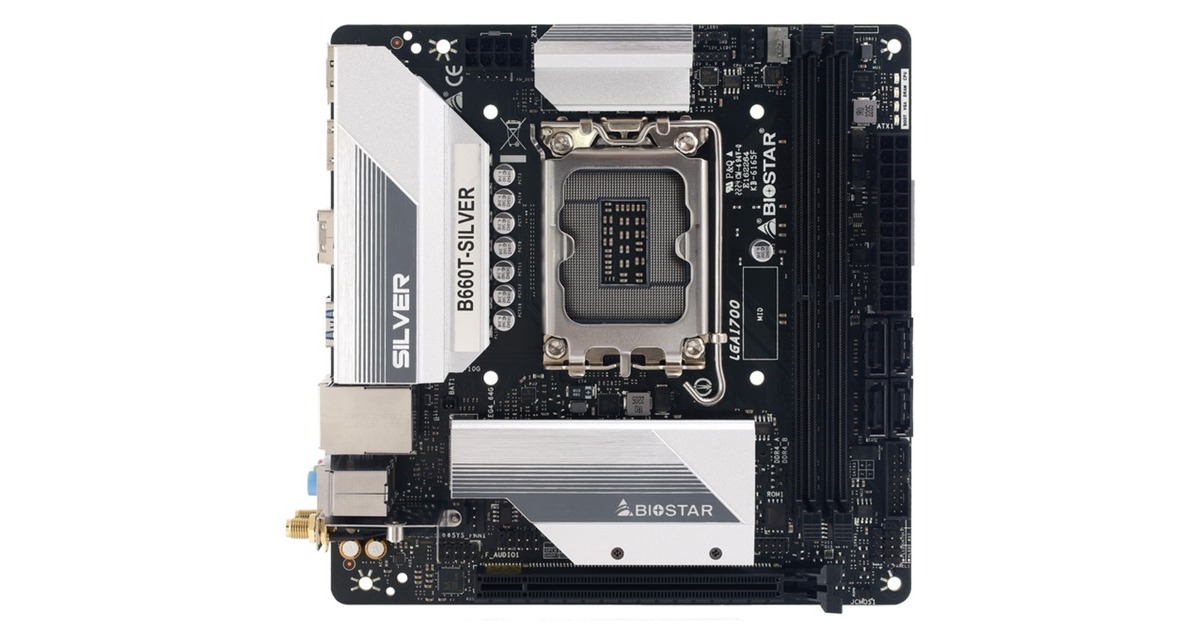 Biostar B660T-Silver, Mainboard Biostar B660T-Silver, Mainboard