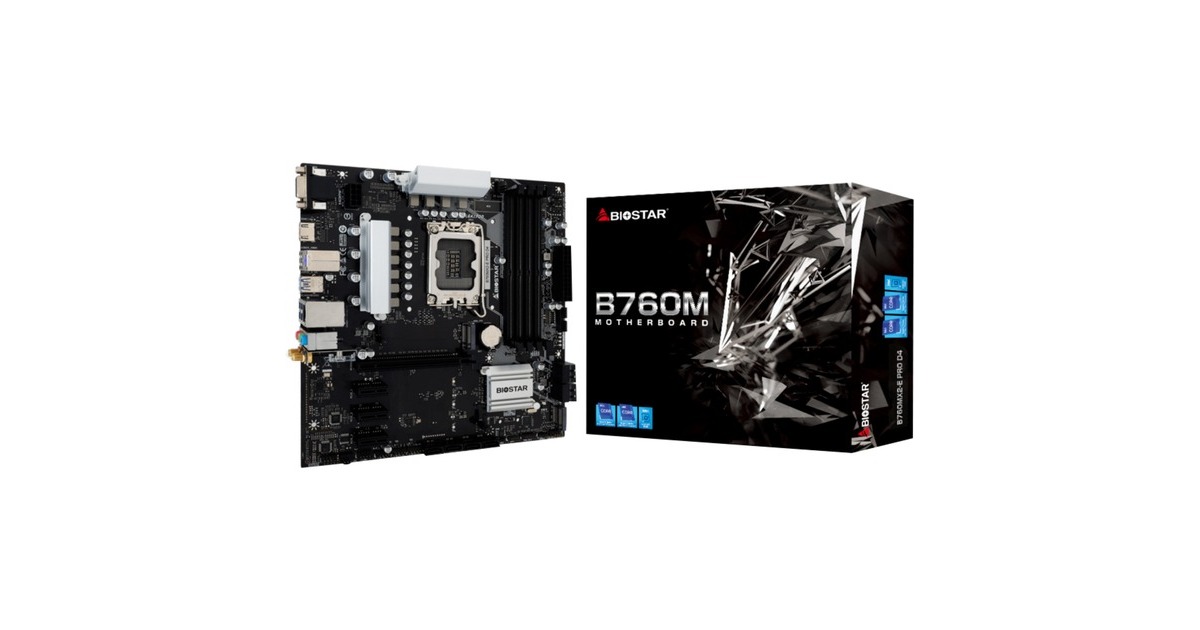 Biostar B760MX2-E Pro D4, Mainboard