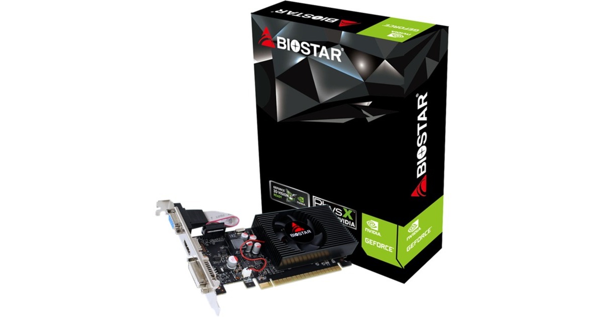 Biostar Geforce GT 730, Grafikkarte(HDMI, DVI, VGA, Retail)
