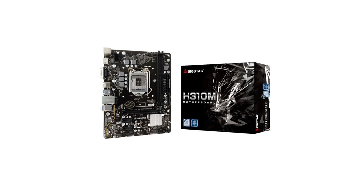Biostar H310MHP 3.0, Mainboard