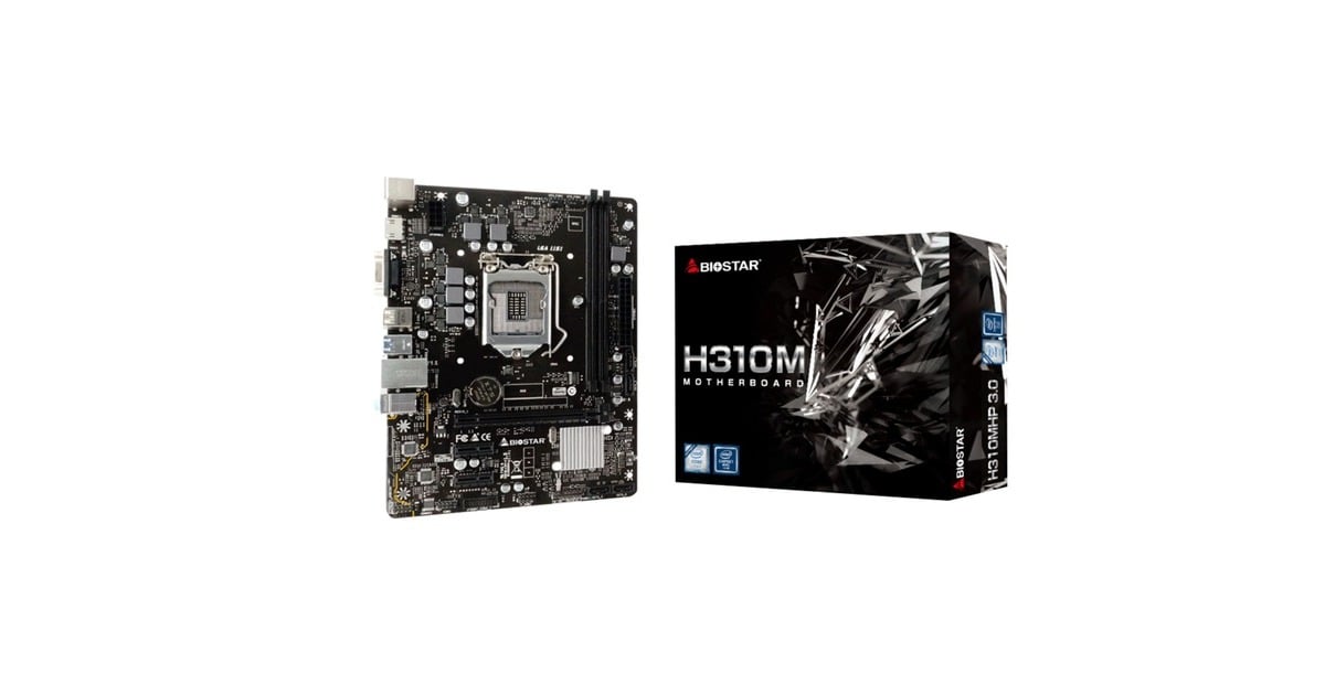 Biostar H310MHP 3.0, Mainboard(Outlet)