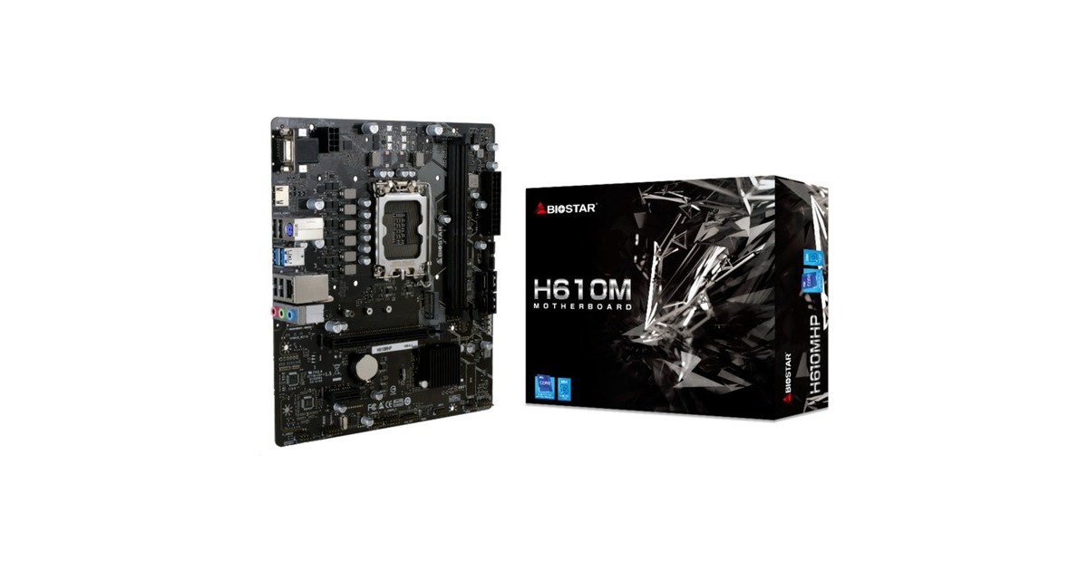 Biostar H610MHP , Mainboard