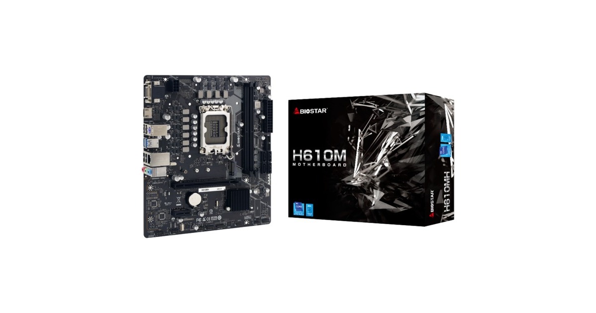 Biostar H610MH, Mainboard(Outlet)