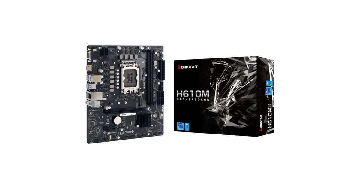 Biostar H610MH, Mainboard
