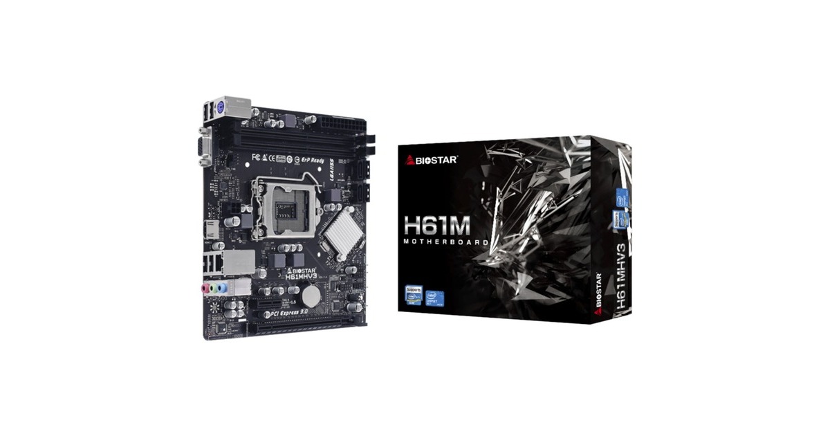Biostar H61MHV3, Mainboard