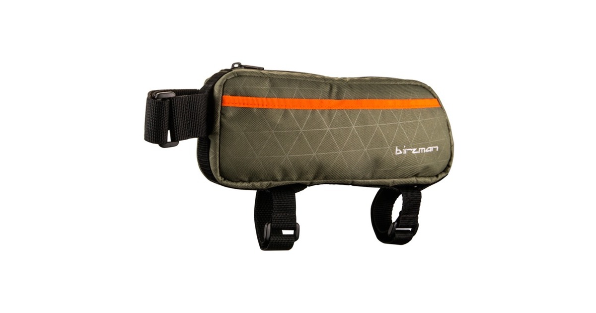 Birzman Packman Travel, Fahrradkorb/-tasche(olivgrün/orange, Oberrohrtasche, 0,8 Liter )