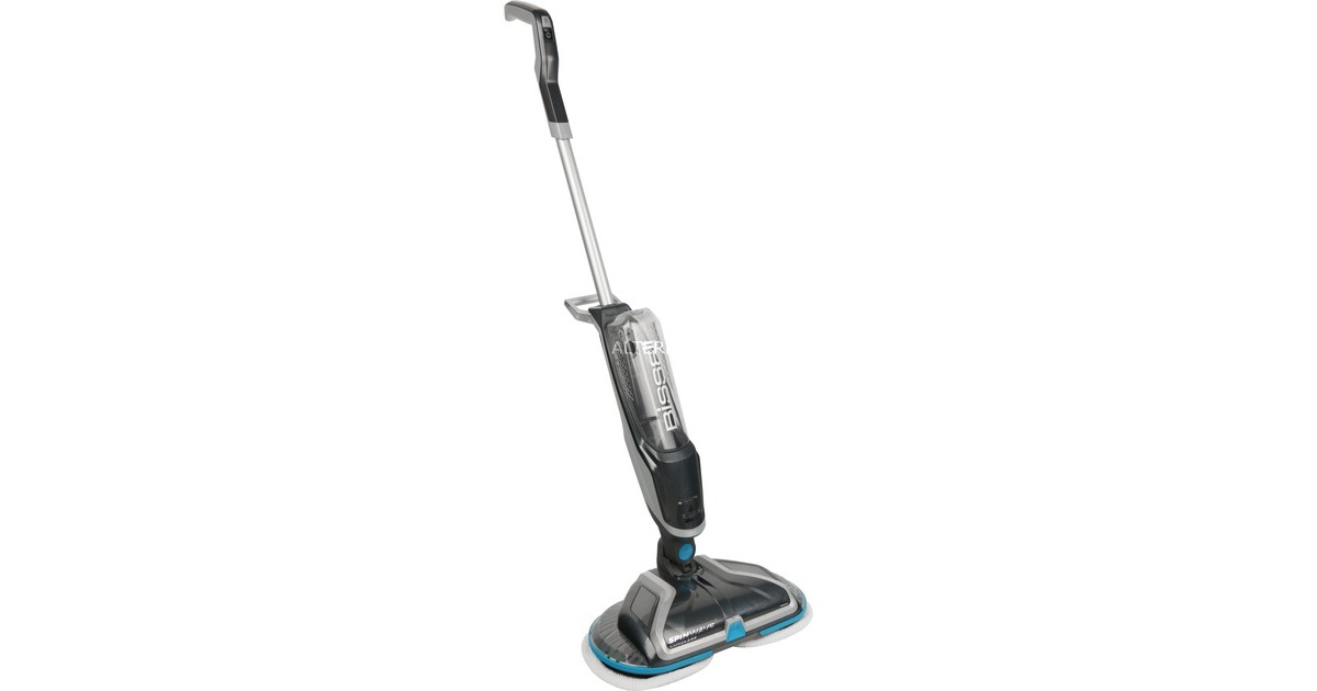 Bissell SpinWave Cordless 2240N, Hartbodenreiniger(grau/blau)