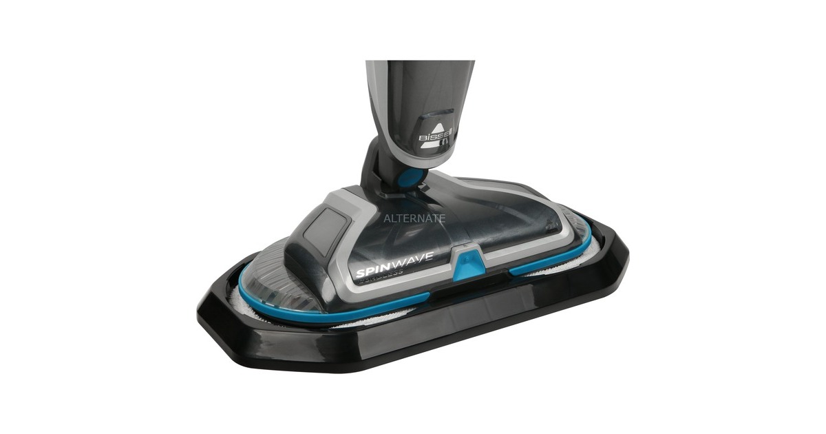 Bissell SpinWave Cordless 2240N, Hartbodenreiniger(grau/blau)
